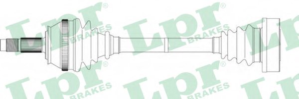 LPR DS20090 Drive Shaft